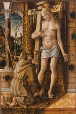 Saint Francis Collecting the Blood of Christ by Carlo Crivelli + Free Shipping