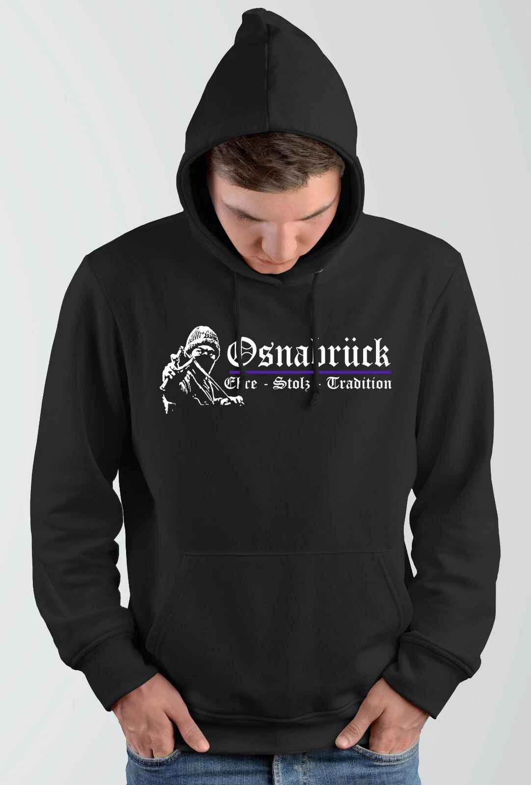 SACAI Felpa con cappuccio Osnabrück Honor & Stolz maglione felpa con cappuccio città articoli per fan M1