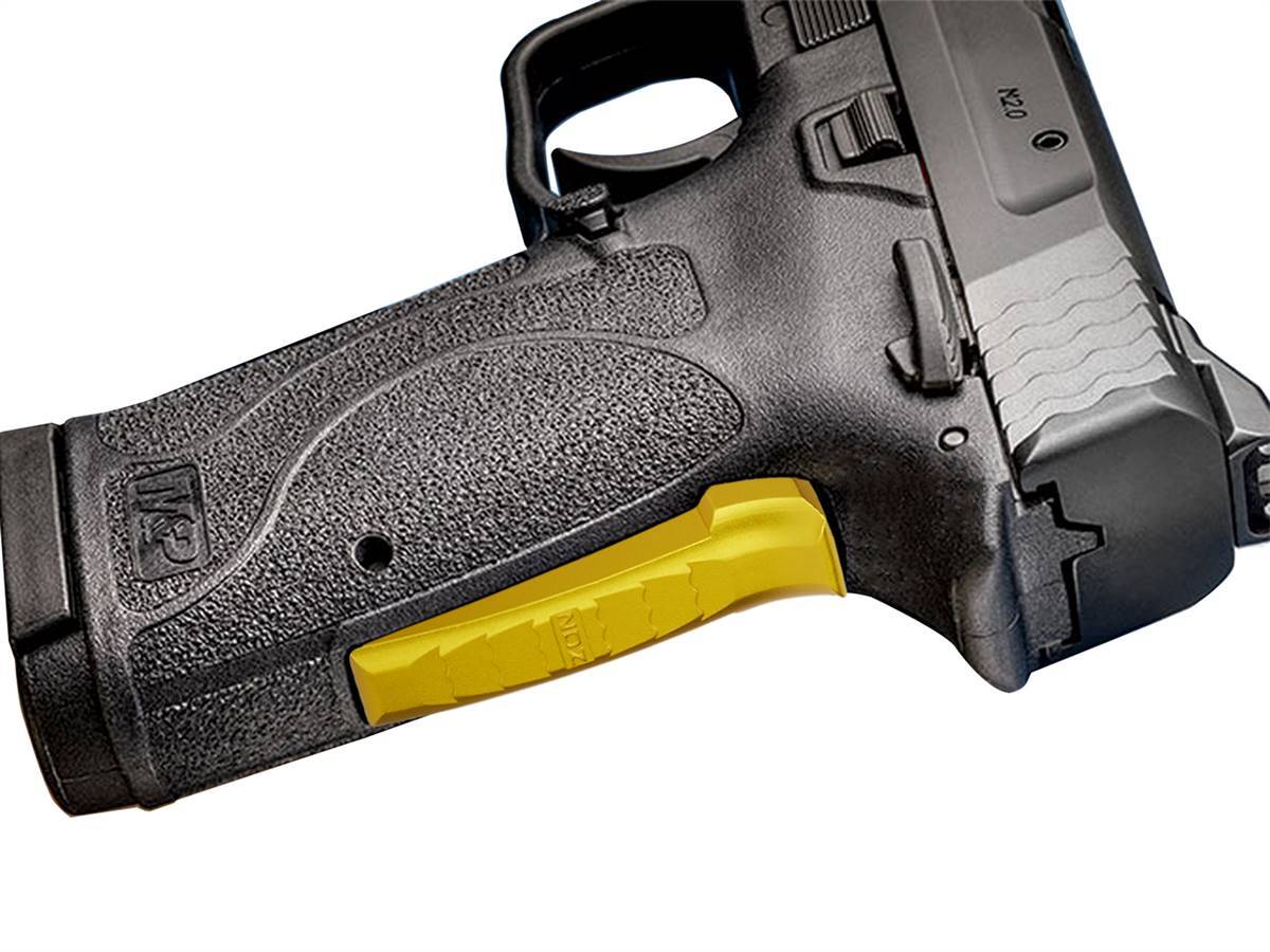 for Smith & Wesson M&P Shield EZ Grip Safety 9mm in Gold by NDZ