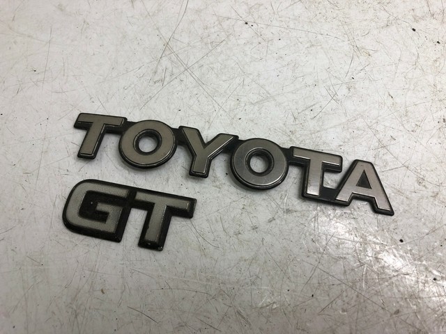 JDM TOYOTA GT EMBLEMS OEM | eBay