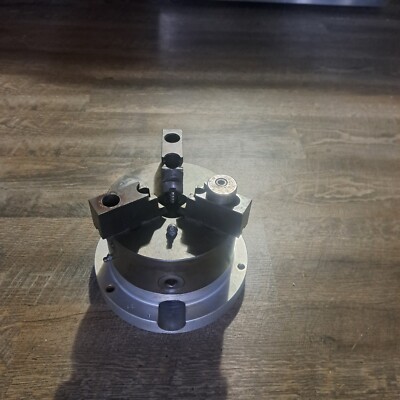 6,25 inch 3-jaw bizon lathe chuck with extras
