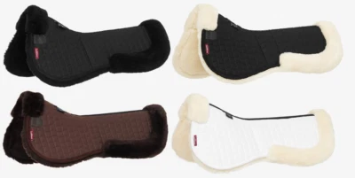 LeMieux ProLambskin Merinowolle HALBPAD Ultra Comfort schwarz/braun/natur XS-L