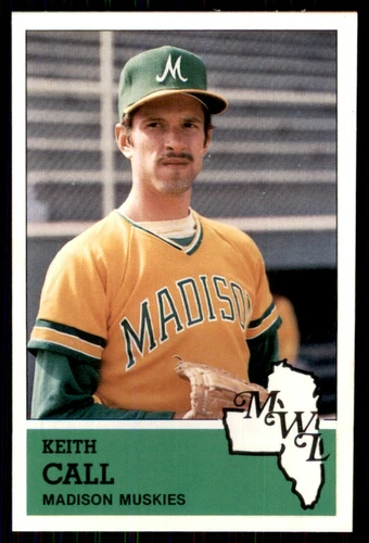 1983 Fritsch Madison Muskies Keith Call #14