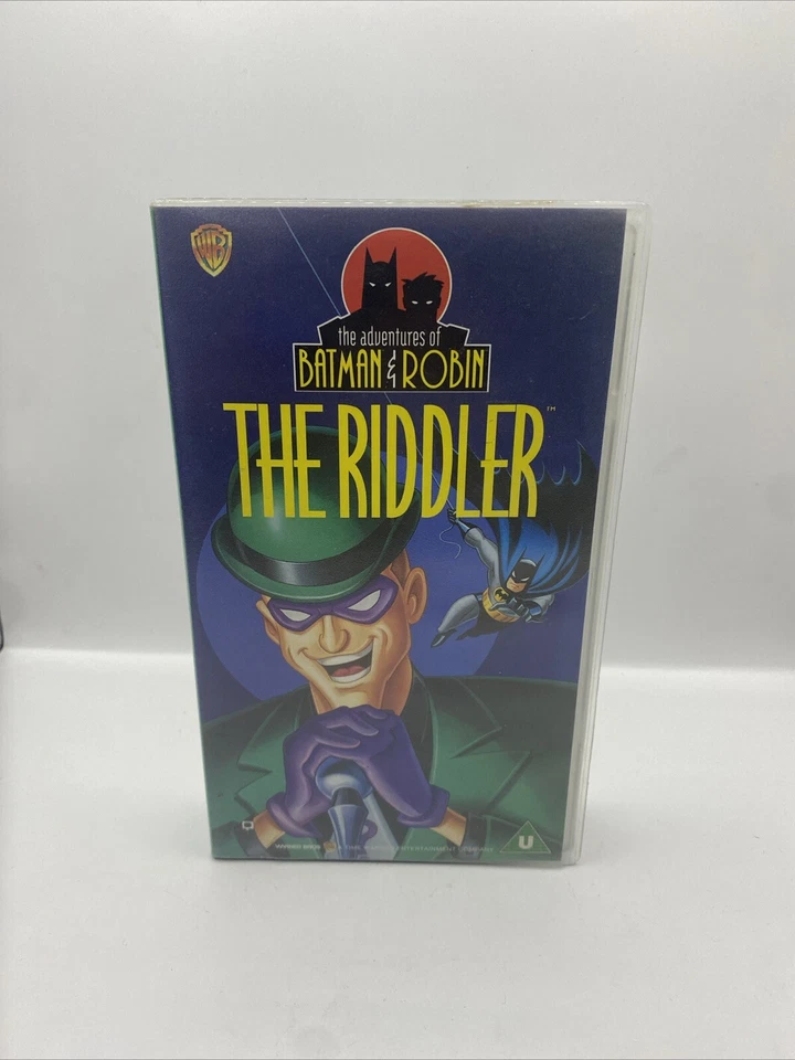 The Riddler - The Adventures Of Batman & Robin - VHS Video Tape