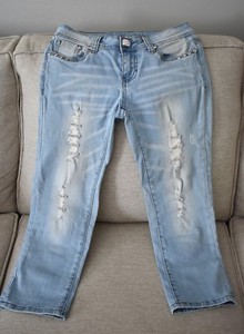 jeans with crystals