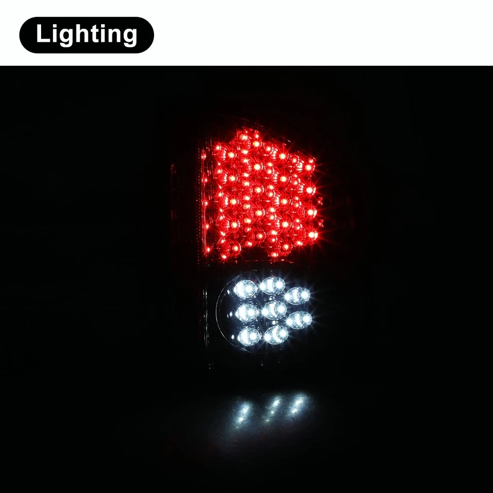 Luces traseras LED de humo lámpara de freno para Chevy S10 GMC Sonoma Isuzu Hombre 1994-2004 Foto 2 de 4