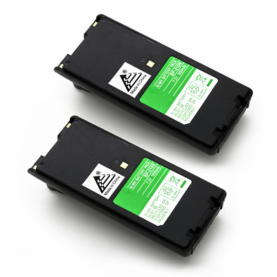 2x 7.2V 1650mAh NiMh battery for Icom BP-209, BP-210, BP-222, BP-209N, BP-210N