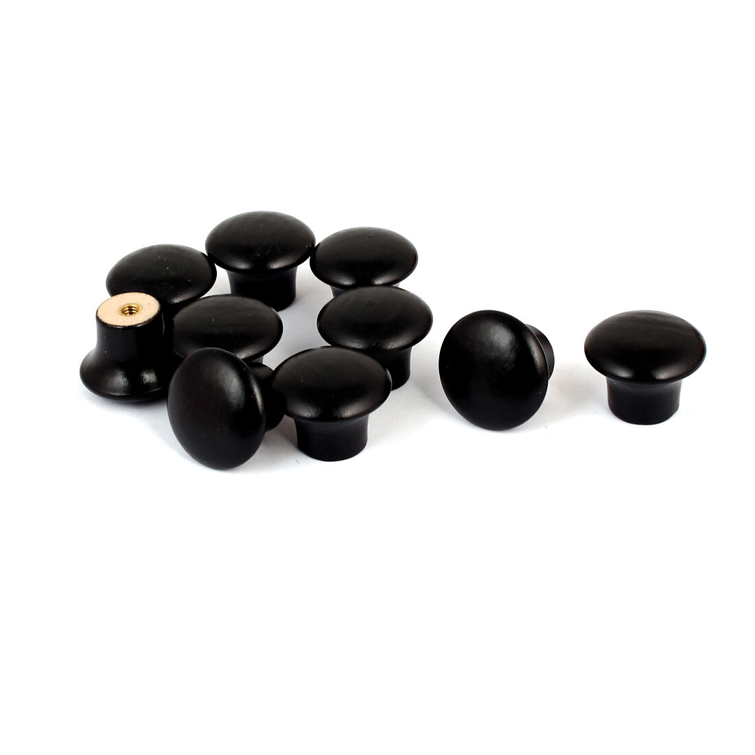 Perilla Tiradores Agarre Mango de Armario Cocina Puerta de madera 24x18mm 10pzs