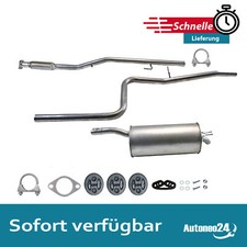 Auspuffanlage für Fiat Doblo Großraumlimousine 1.4i 75 PS ab. Bj. 2005- Auspuff