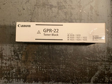 2 Canon Genuine GPR-22 Black Toner 0386B003 OEM Original IR 1018 1020 1022 1024