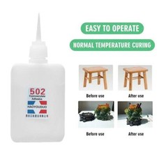   Super Glue Cyanoacrylate Instant Adhesive Strong Adhesion Fast Repair 40ml