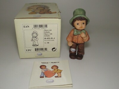 Marco With Top Hat Goebel Nina & Marco Julia Limpke - Artist Signed - NIB
