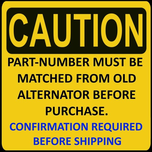 BRAND NEW GENUINE OEM 120A ALTERNATOR FITS VARIOUS RENAULT 1.5 DCI DIESEL MODELS - Picture 2 of 2