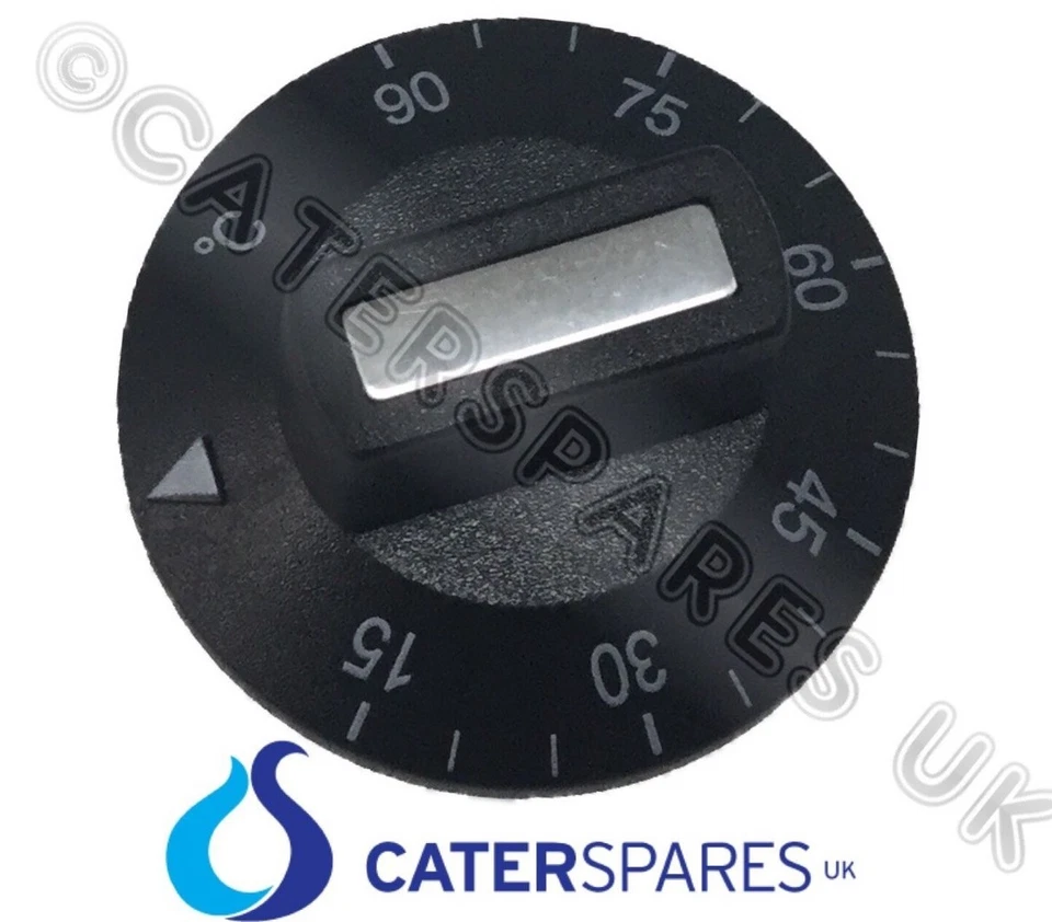 BUFFALO N433 ELECTRIC BAIN MARIE TEMPERATURE CONTROL KNOB DIAL L371 L310 D656