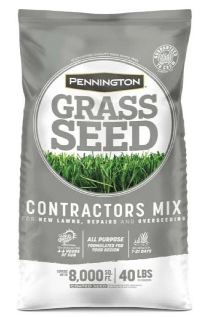 Contractors mix grass seed deals