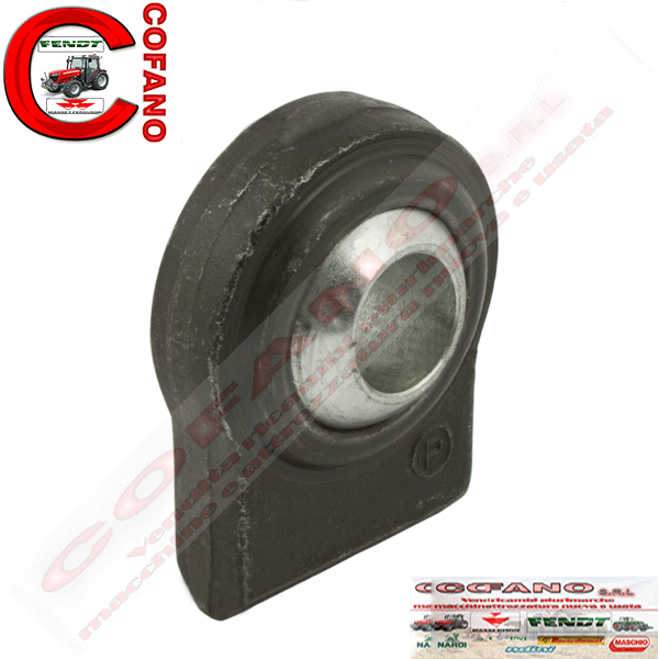 Supporto rotula piatto a saldare Ø 28.4 x 35 mm