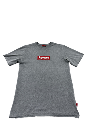 B*r様 Supreme ボックスロゴ Tシャツ グレー L Supreme Box Logo Grey T-Shirt S SS14 Italy Cotton | eBay
