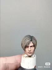 1/12 Head Sculpt Leon Man Coool Men For 6" Male Action Figure Body