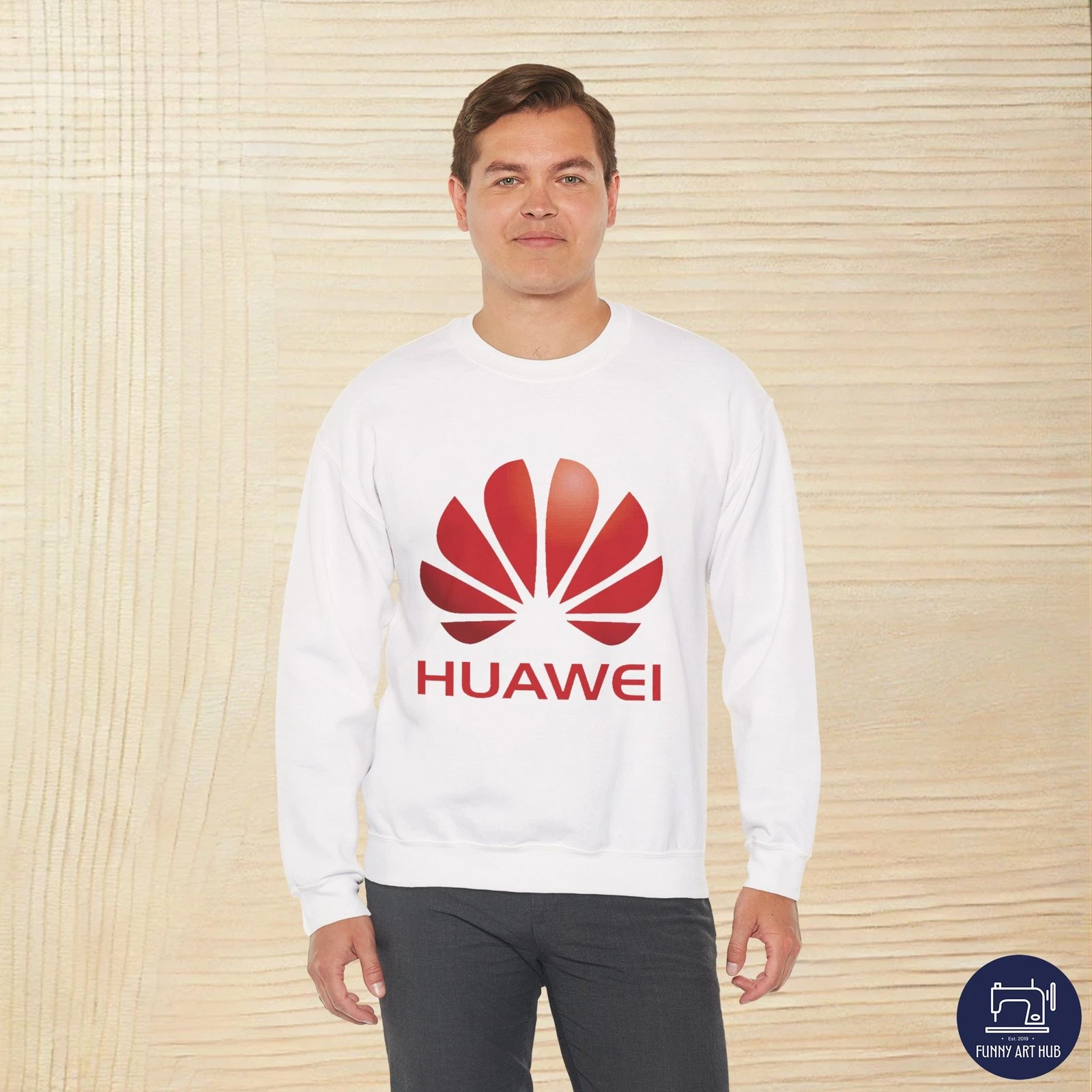 Huawei Logo Unisex Sweatshirt