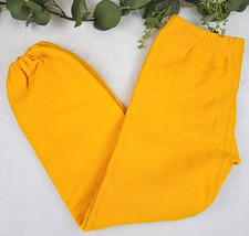 VTG Sand Knit Men's Yellow Sweatpants Joggers Size XL Made in USA