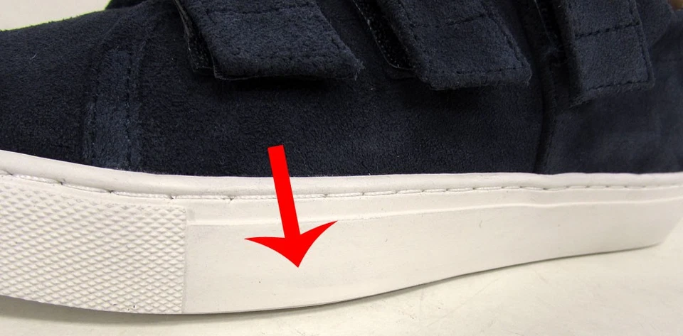 Tênis Gentle Souls Feminino Dree Camurça Top Baixo $110, Azul Marinho, EUA 5.5 - Imagem 3 de 4