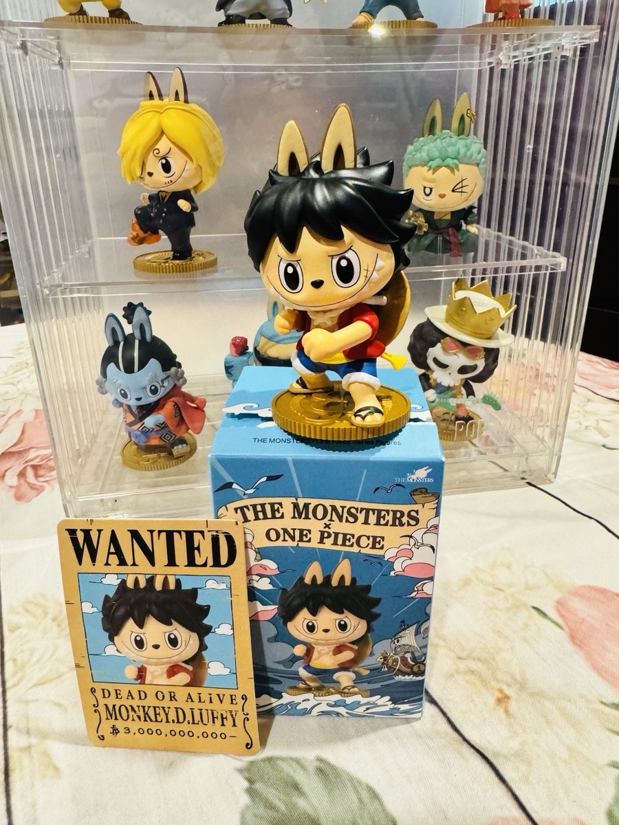 Labubu ワンピース ONE PIECE POP MART フィギュア Pop Mart Labubu The Monsters X One Piece Series Monkey.d