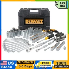 Dewalt DWMT81533 Mechanics Tool Set, 1/4 and 3/8 Inch Drive, SAE, 172-Piece