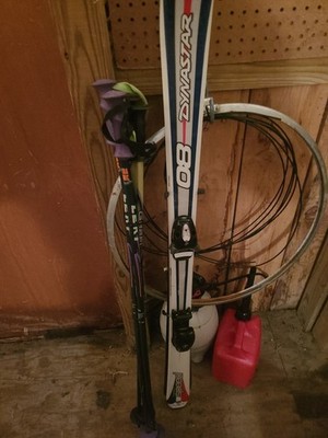 Dynastar Team Speed T-130 12m Race Skis W Race Tip with Poles