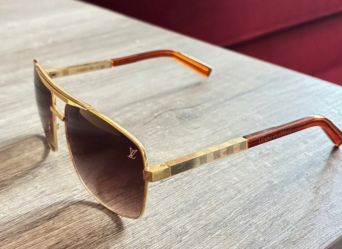 Louis Vuitton Brown Sunglasses for Men for sale | eBay