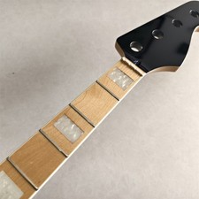 J Bass Guitar Neck part maple fingerboard block inlay 20 Fret Gloss 34inch