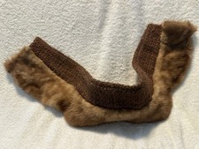 Detachable Vintage Women s Red Fox Fur Collar