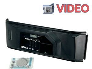 [Near MINT] Nikon MF-22 MF 22 Data Back for Nikon F4 F4s w/ Battery From JAPAN