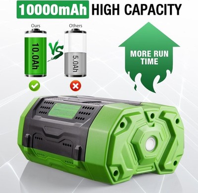 For  EGO POWER+ BA2800T 56V 12.0 Ah Lithium-ion Battery Upgrade Fuel Gauge