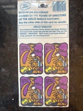 Vintage sealed Mello Smellos Scratch&SmellStickers WATERMELON AND BABY POWDER