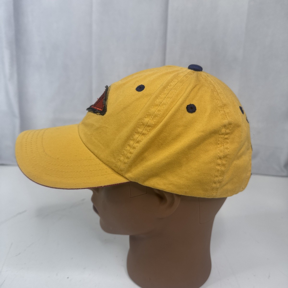希少！90sヴィンテージ Imperial Wailea Golf キャップ Indian Creek Country Club Golf Hat Cap Yellow Imperial Miami
