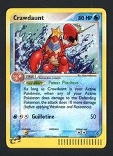 Crawdaunt 3/97 Dragon Holo Rare Pokemon TCG on eBay