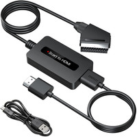 Scart Auf Hdmi Konverter Mit Hdmi-Kabel Und Scart-Kabel
