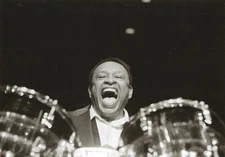 POSTCARD M.E. van Santen, Photographer "Lionel Hampton" Jazz Musician MINT