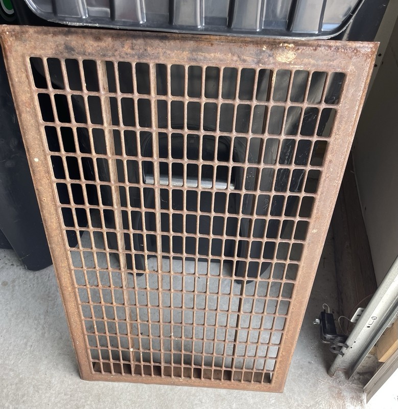 Vintage Metal Architectural Heating Grate?