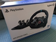 Logitech G29 Racing Wheel + Pedals + Shifter PS5 PS4 PS3 PC Boxed