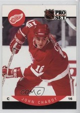 1990-91 Pro Set John Chabot #68 0a4