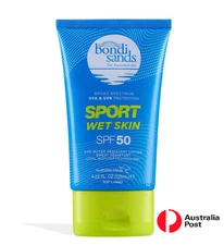 Bondi Sands SPF 50 Sport West Skin Sunscreen - Water Resistant - Australian Made