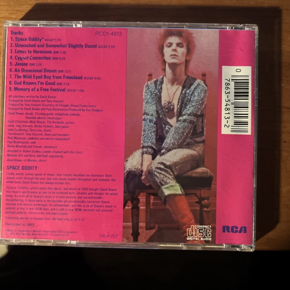 David Bowie Space Oddity CD JAPAN RCA PCD1-4813 Rare OOP - Image 2 of 3