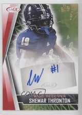 2022 SAGE Low Series Auto Red Shemar Thronton #A-ST Auto 16az