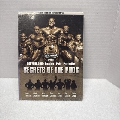 MUSCLETECH PRESENTS   BODYBUILDING SECRETS OF THE PROS - Sealed New Volume 3
