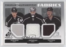 2014-15 SP Game Used Authentic Fabrics Trio Tyler Toffoli Dustin Brown 08wv