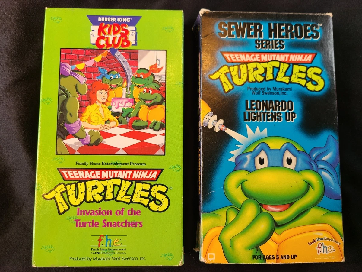 TMNT NTSC VHS Tapes for sale | eBay