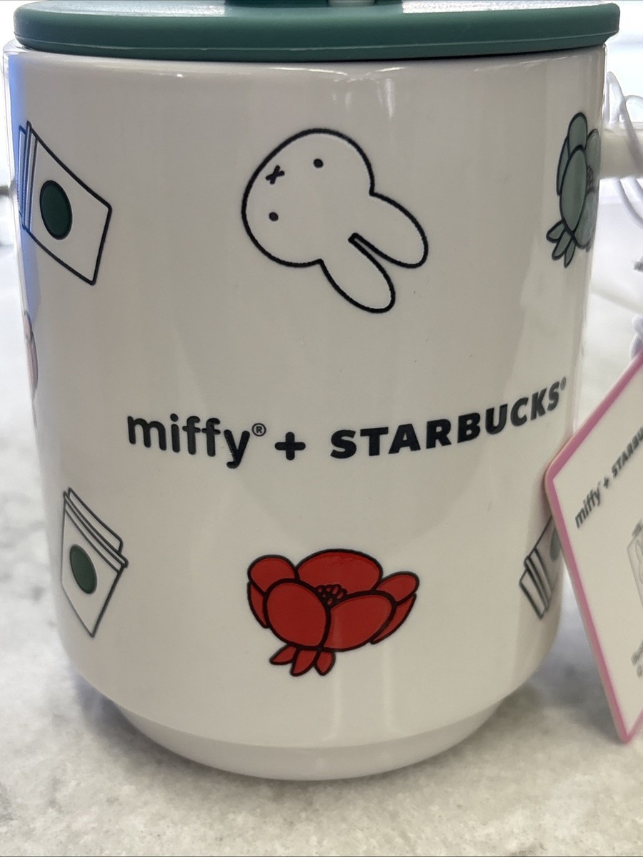 2026 Starbucks x Miffy Ceramic Figure Mug 14oz Limited Edition