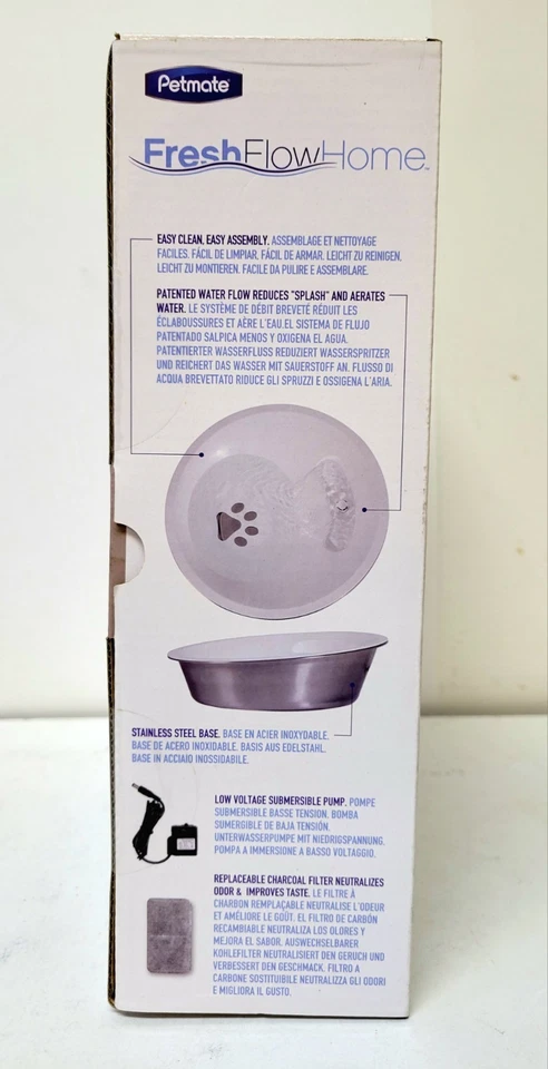 Petmate Fresh Flow Home Pet Fountain 50 oz. - Image 2 of 2