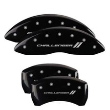 Disc Brake Caliper Cover-sxt Plus Mgp Caliper Covers 12162scl1bk
